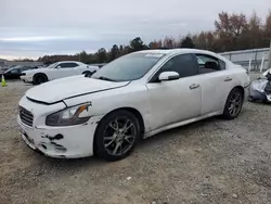 Salvage cars for sale at Memphis, TN auction: 2012 Nissan Maxima S