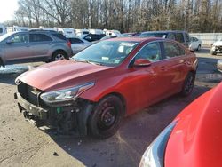 Salvage cars for sale at Glassboro, NJ auction: 2019 KIA Forte EX