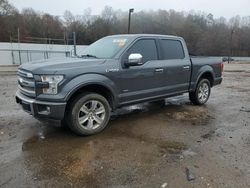 Salvage cars for sale at Grenada, MS auction: 2017 Ford F150 Supercrew