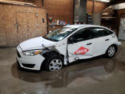 Salvage cars for sale at Ebensburg, PA auction: 2016 Ford Focus S