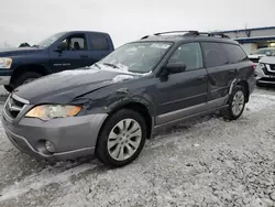 Salvage cars for sale at Wayland, MI auction: 2009 Subaru Outback 2.5I Limited