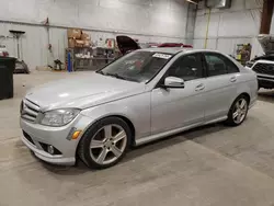 Salvage cars for sale at Milwaukee, WI auction: 2010 Mercedes-Benz C 300 4matic