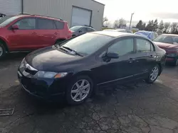 Salvage cars for sale at Woodburn, OR auction: 2010 Honda Civic LX