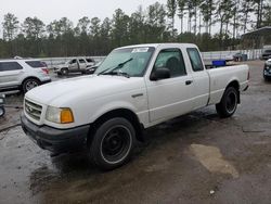 Salvage cars for sale at Harleyville, SC auction: 2002 Ford Ranger Super Cab