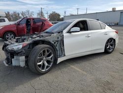 Salvage cars for sale at Colton, CA auction: 2016 Infiniti Q50 Premium