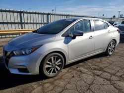 Salvage cars for sale at Dyer, IN auction: 2021 Nissan Versa SV