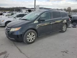 Salvage cars for sale at Lebanon, TN auction: 2015 Honda Odyssey EXL