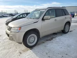 Salvage cars for sale at Rocky View County, AB auction: 2009 Suzuki Grand Vitara