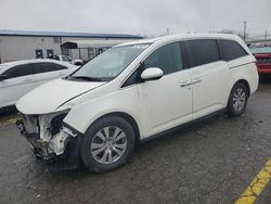 Salvage cars for sale at Pennsburg, PA auction: 2016 Honda Odyssey EXL