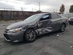 Salvage cars for sale at Wilmington, CA auction: 2017 Toyota Camry LE