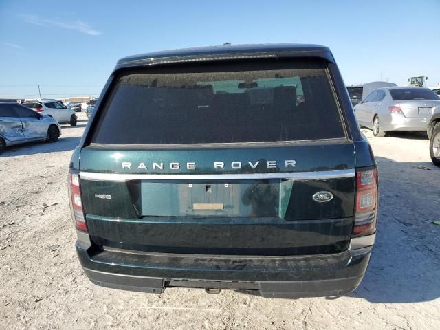 2014 Land Rover Range Rover HSE