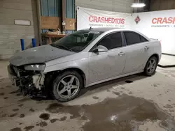 Salvage cars for sale at Eldridge, IA auction: 2009 Pontiac G6