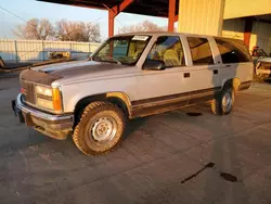 Salvage cars for sale at Billings, MT auction: 1993 GMC Suburban K1500