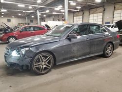 Salvage cars for sale from Copart Ham Lake, MN: 2016 Mercedes-Benz E 350 4matic