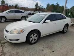 Salvage cars for sale from Copart Gaston, SC: 2008 Chevrolet Impala LT