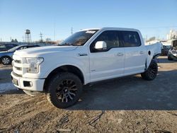 Ford salvage cars for sale: 2016 Ford F150 Supercrew