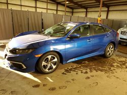 Salvage cars for sale from Copart Cleveland: 2020 Honda Civic LX