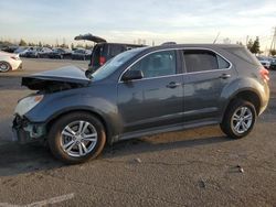 Salvage cars for sale at Rancho Cucamonga, CA auction: 2011 Chevrolet Equinox LS