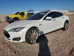 Tesla salvage cars for sale: 2015 Tesla Model S 85D