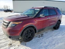 Salvage cars for sale from Copart Rocky View County, AB: 2014 Ford Explorer Sport