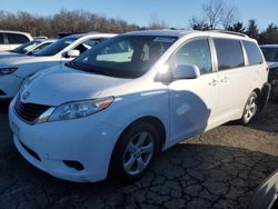 Toyota Sienna le salvage cars for sale: 2012 Toyota Sienna LE