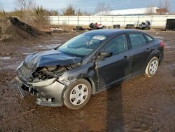 Salvage cars for sale at Columbia Station, OH auction: 2015 Ford Focus S