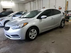 2016 KIA Forte LX en venta en Madisonville, TN