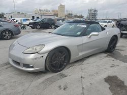 Salvage cars for sale at New Orleans, LA auction: 2007 Chevrolet Corvette