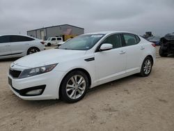 Salvage cars for sale from Copart Amarillo, TX: 2013 KIA Optima LX