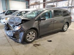 Salvage cars for sale from Copart Eldridge, IA: 2014 Honda Odyssey EXL