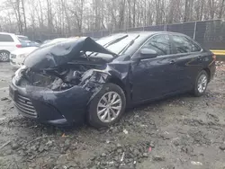 Salvage cars for sale at Waldorf, MD auction: 2017 Toyota Camry LE