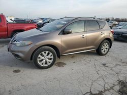 Salvage cars for sale at Indianapolis, IN auction: 2011 Nissan Murano S