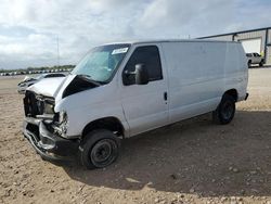 Ford salvage cars for sale: 2012 Ford Econoline E250 Van