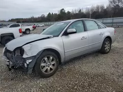 Salvage cars for sale at Memphis, TN auction: 2005 Mercury Montego Luxury