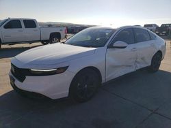 Salvage cars for sale at Grand Prairie, TX auction: 2024 Honda Accord LX