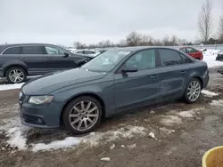 Audi salvage cars for sale: 2010 Audi A4 Premium