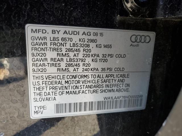 2017 Audi Q7 Premium Plus