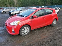 Salvage cars for sale at Graham, WA auction: 2013 Toyota Prius C