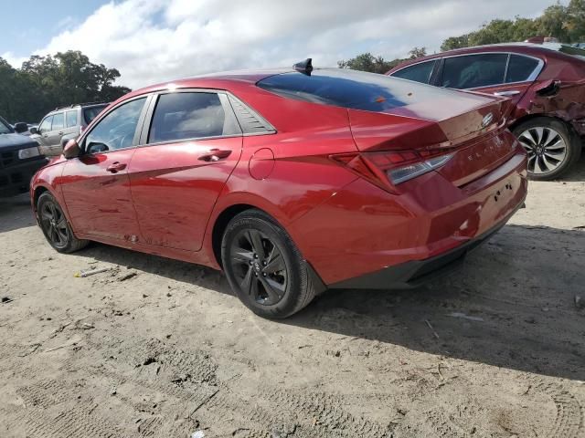 2023 Hyundai Elantra Blue