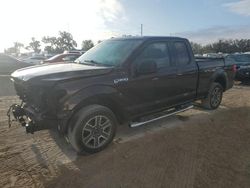 Salvage cars for sale at Riverview, FL auction: 2018 Ford F150 Super Cab