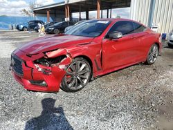 Salvage cars for sale at Riverview, FL auction: 2020 Infiniti Q60 RED Sport 400