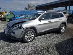 Jeep Vehiculos salvage en venta: 2016 Jeep Cherokee Limited