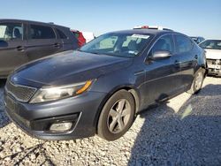 Salvage cars for sale at Taylor, TX auction: 2015 KIA Optima LX