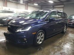 Salvage cars for sale at Elgin, IL auction: 2018 Honda Odyssey EX