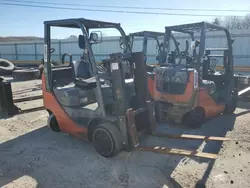 Salvage trucks for sale at Lebanon, TN auction: 2016 Toyota Fork Lift