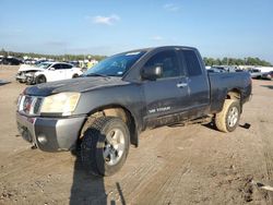 Salvage cars for sale from Copart Houston, TX: 2007 Nissan Titan XE