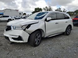 Salvage cars for sale at Opa Locka, FL auction: 2019 Acura MDX