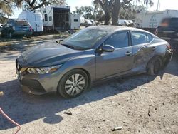 Salvage cars for sale at Riverview, FL auction: 2021 Nissan Sentra S