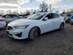 Salvage cars for sale at Baltimore, MD auction: 2019 Acura ILX Premium