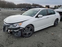 Honda salvage cars for sale: 2017 Honda Accord Sport